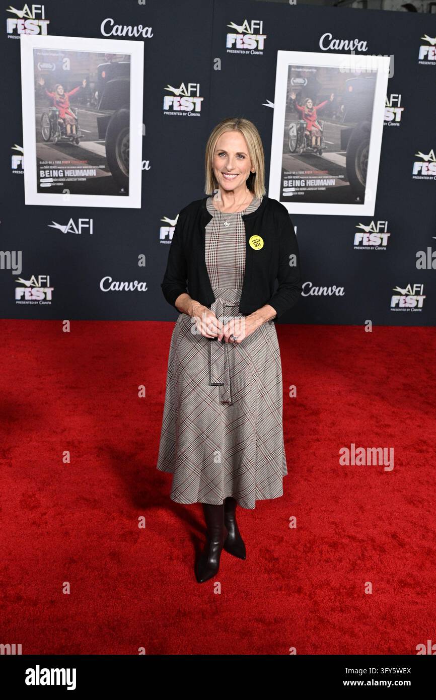 HOLLYWOOD, CALIFORNIA - OCTOBER 25 Marlee Matlin attends the closing ...