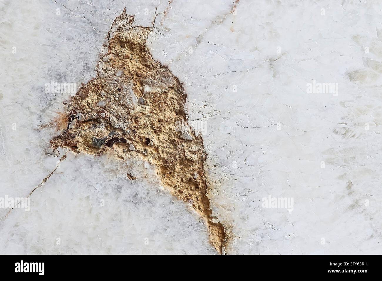 Close up view at the surface marble stone Stock Photo