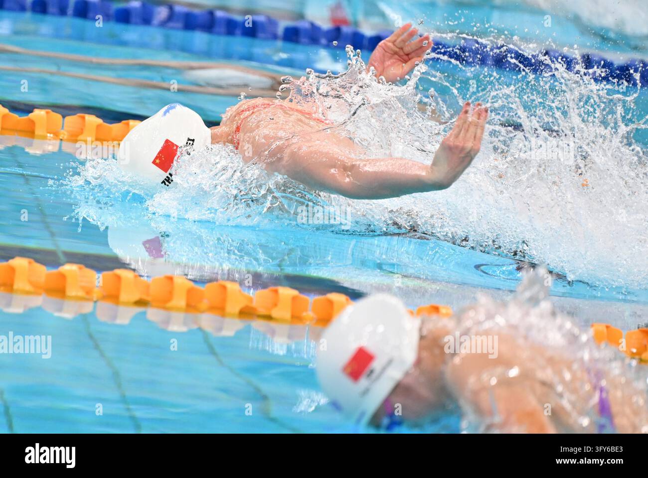 **CHINESE MAINLAND, HONG KONG, MACAU AND TAIWAN OUT**Zhang Yufei of ...