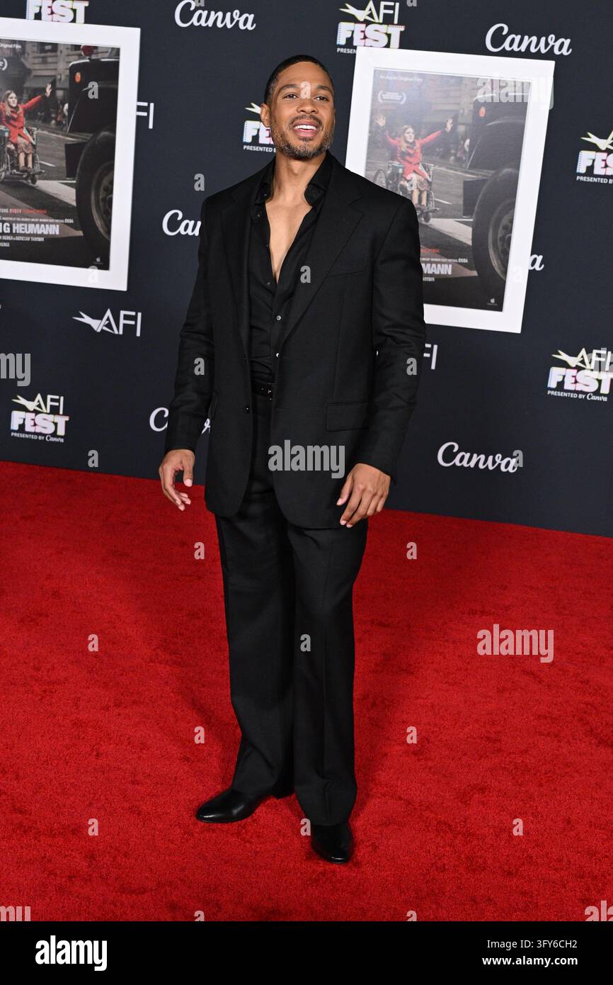 Ray Fisher at arrivals for BEING HEUMANN Premiere at AFI FEST presented ...