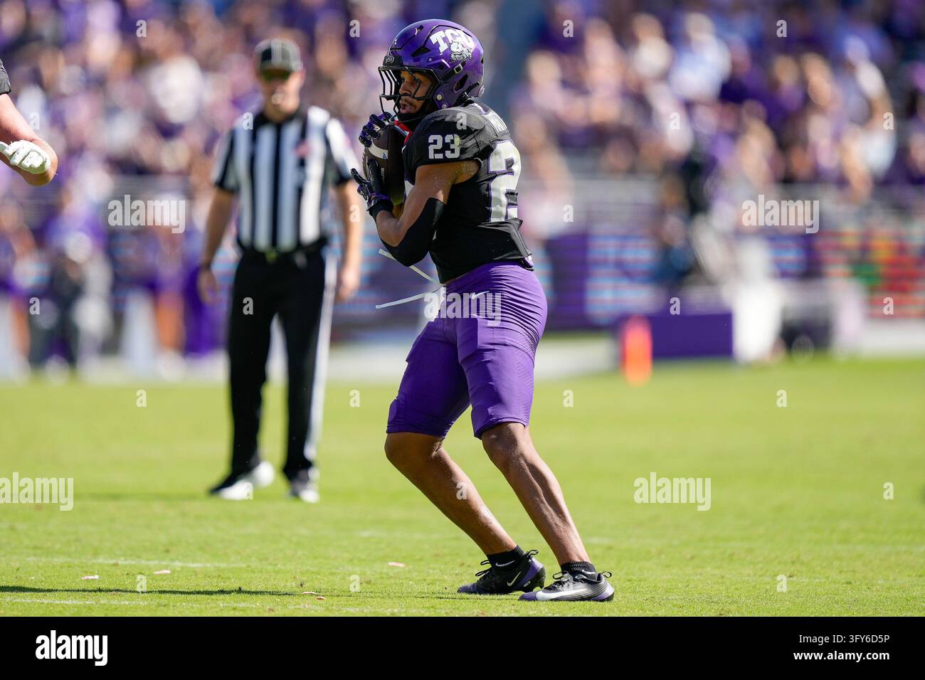 Martin Frog October 24, 2026: TCU Horned Frogs running back Amante Martin (23 ...