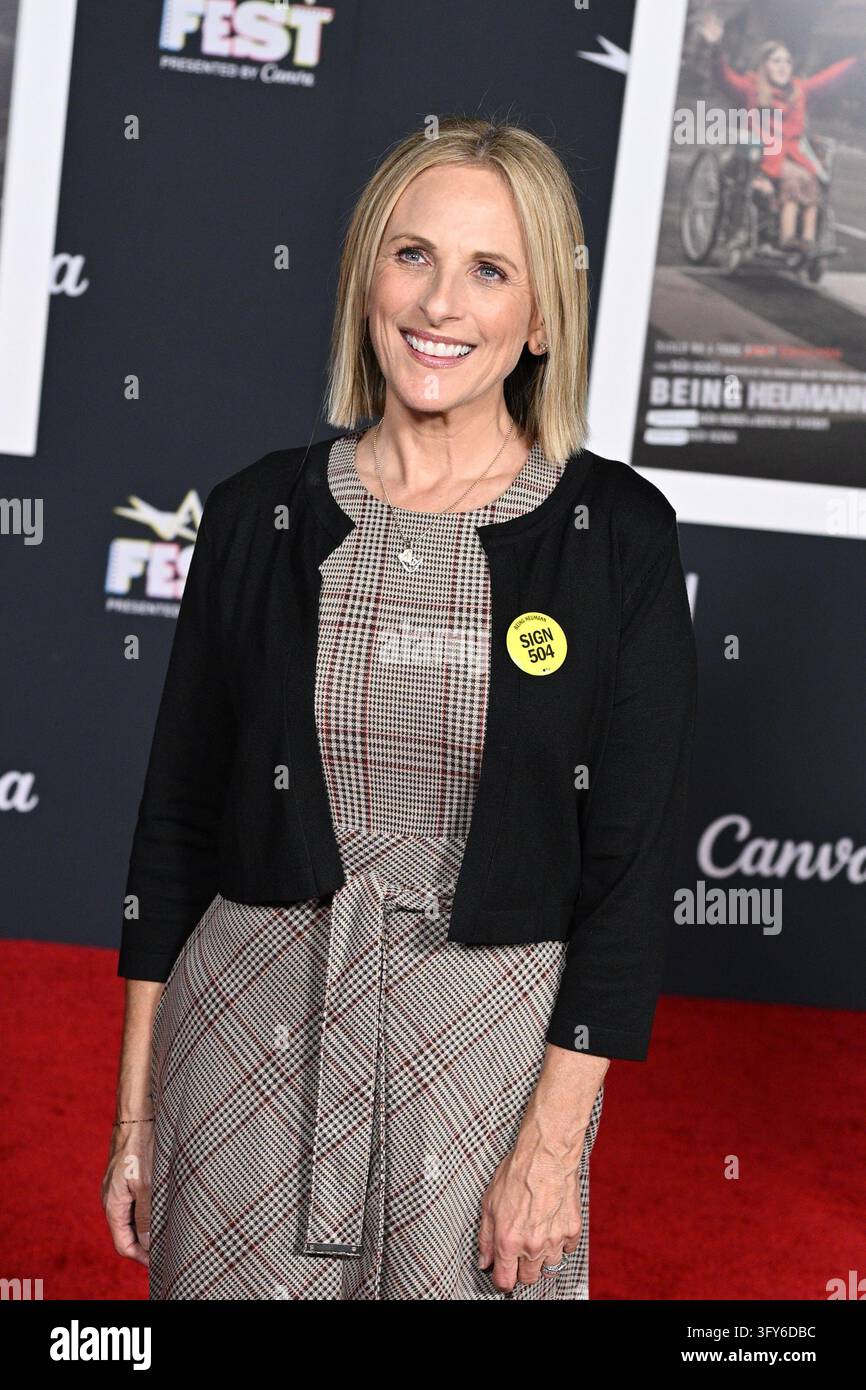 Marlee Matlin at arrivals for BEING HEUMANN Premiere at AFI FEST ...