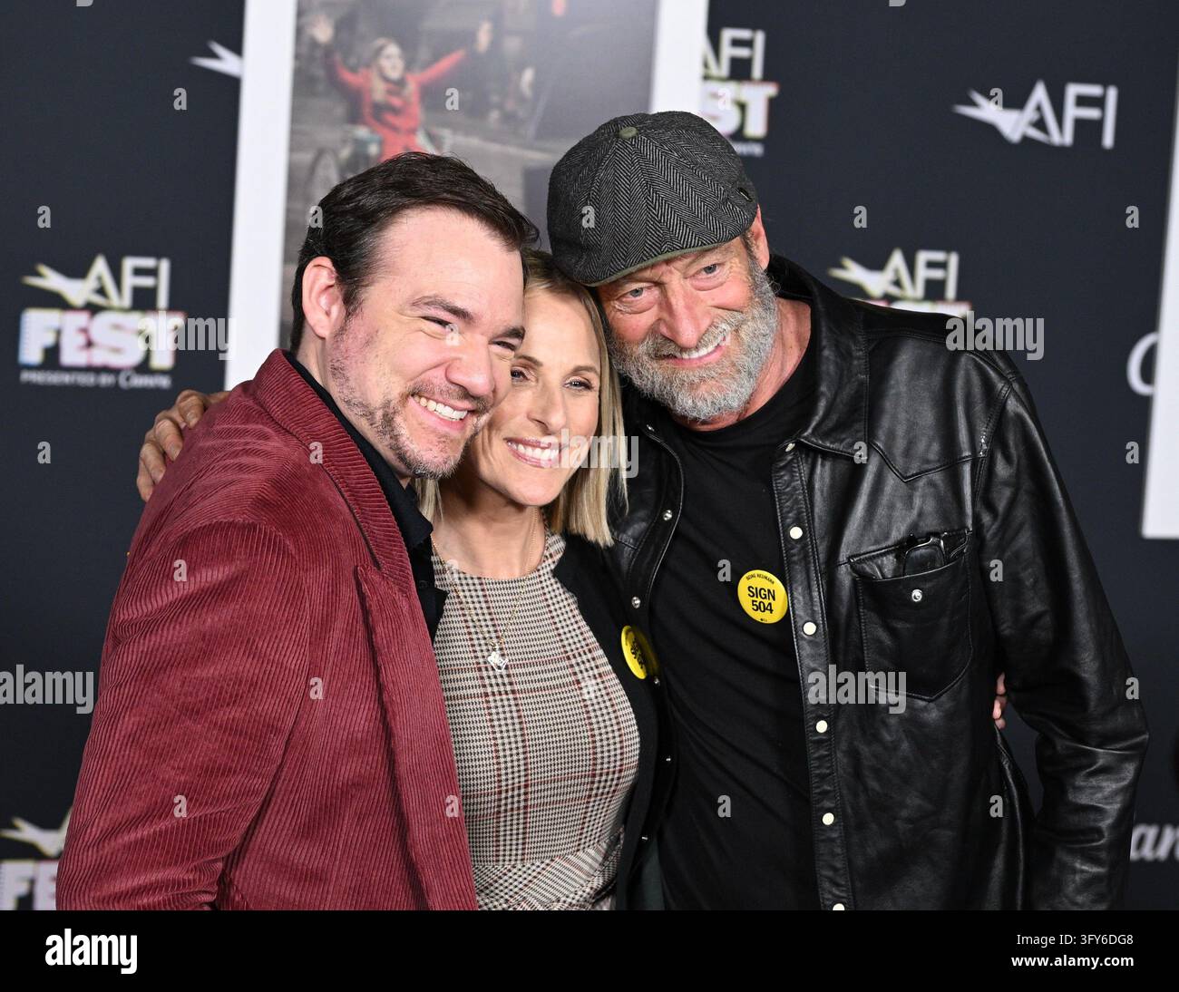Daniel Durant, Marlee Matlin, Troy Kotsur at arrivals for BEING HEUMANN ...