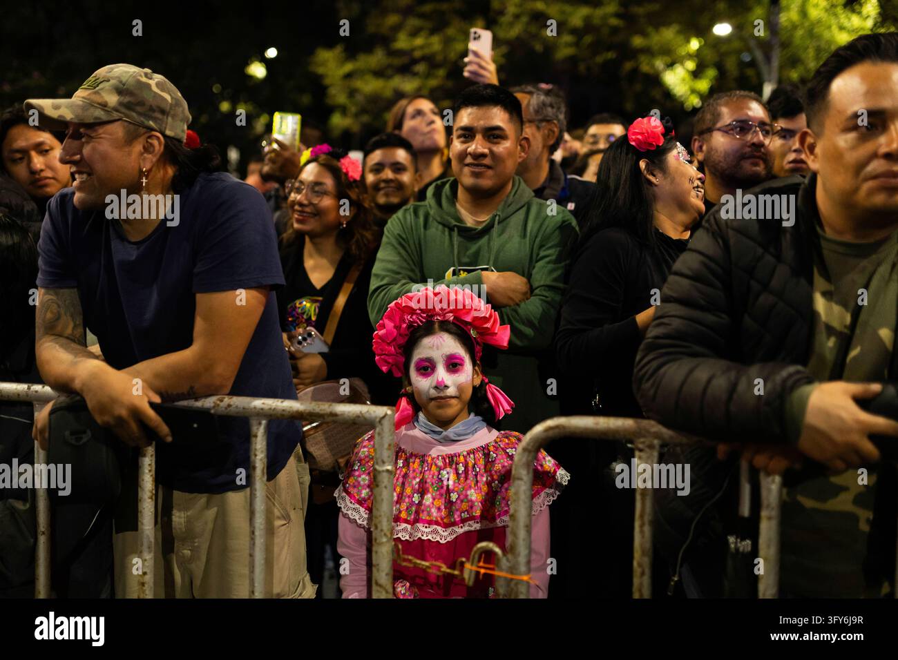 Mexico City, Mexico. October 25, 2026. Participants dressed as catrinas ...