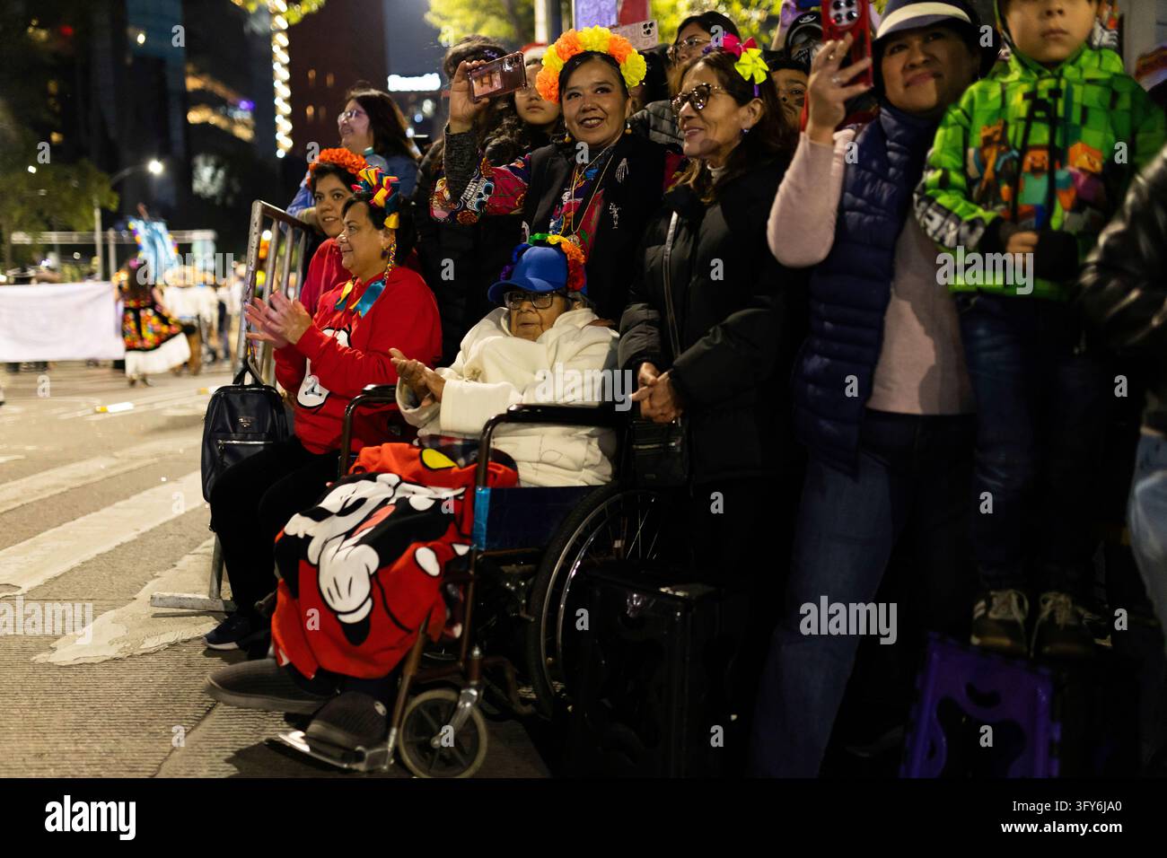Mexico City, Mexico. October 25, 2026. Participants dressed as catrinas ...
