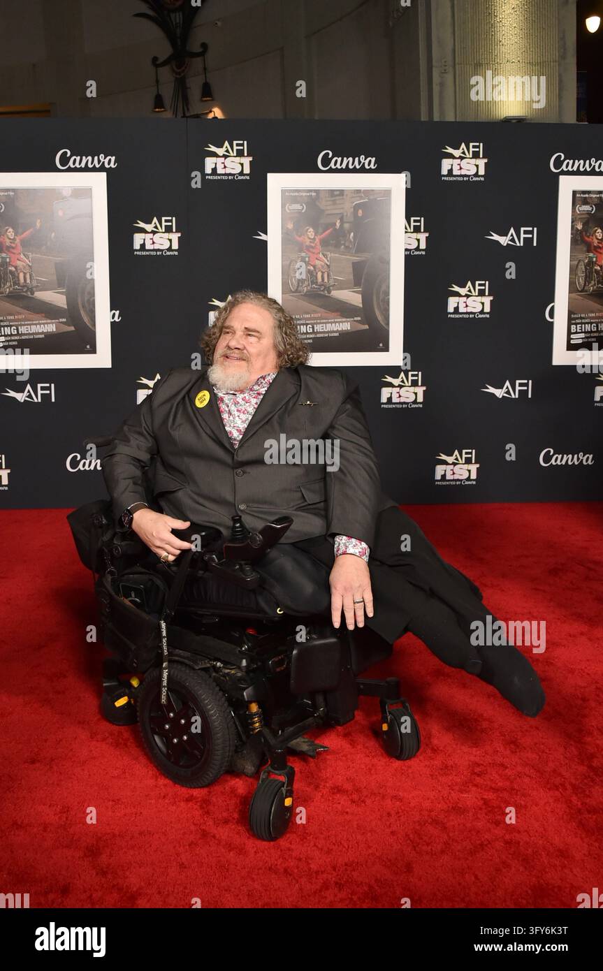 James Lebrecht arrives at the AFI Fest premiere of 