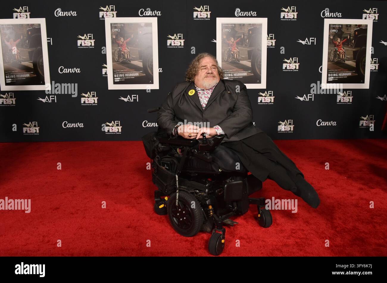 James Lebrecht arrives at the AFI Fest premiere of 