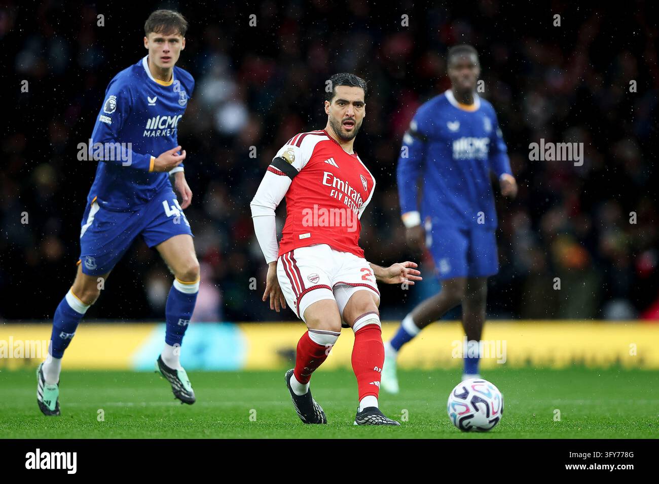 Mikel Merino of Arsenal during the Arsenal v Everton Premier League ...