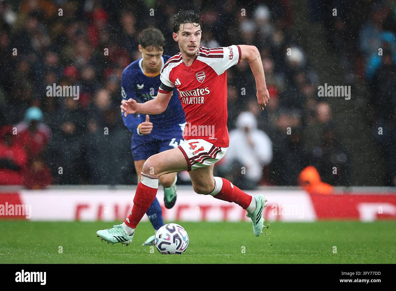 Declan Rice of Arsenal during the Arsenal v Everton Premier League ...