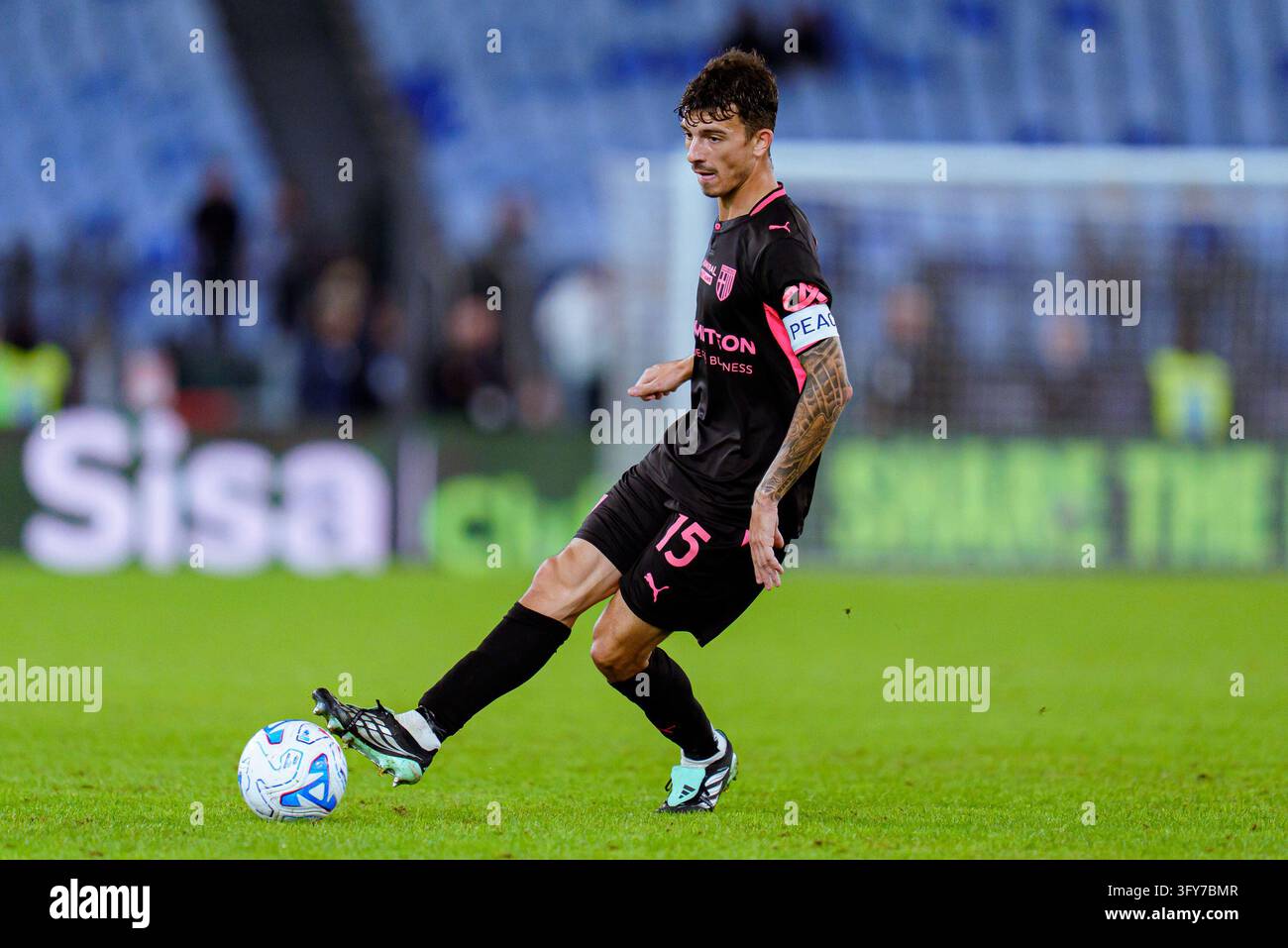 Enrico Delprato of Parma Calcio 1913 in action during the Serie A ...