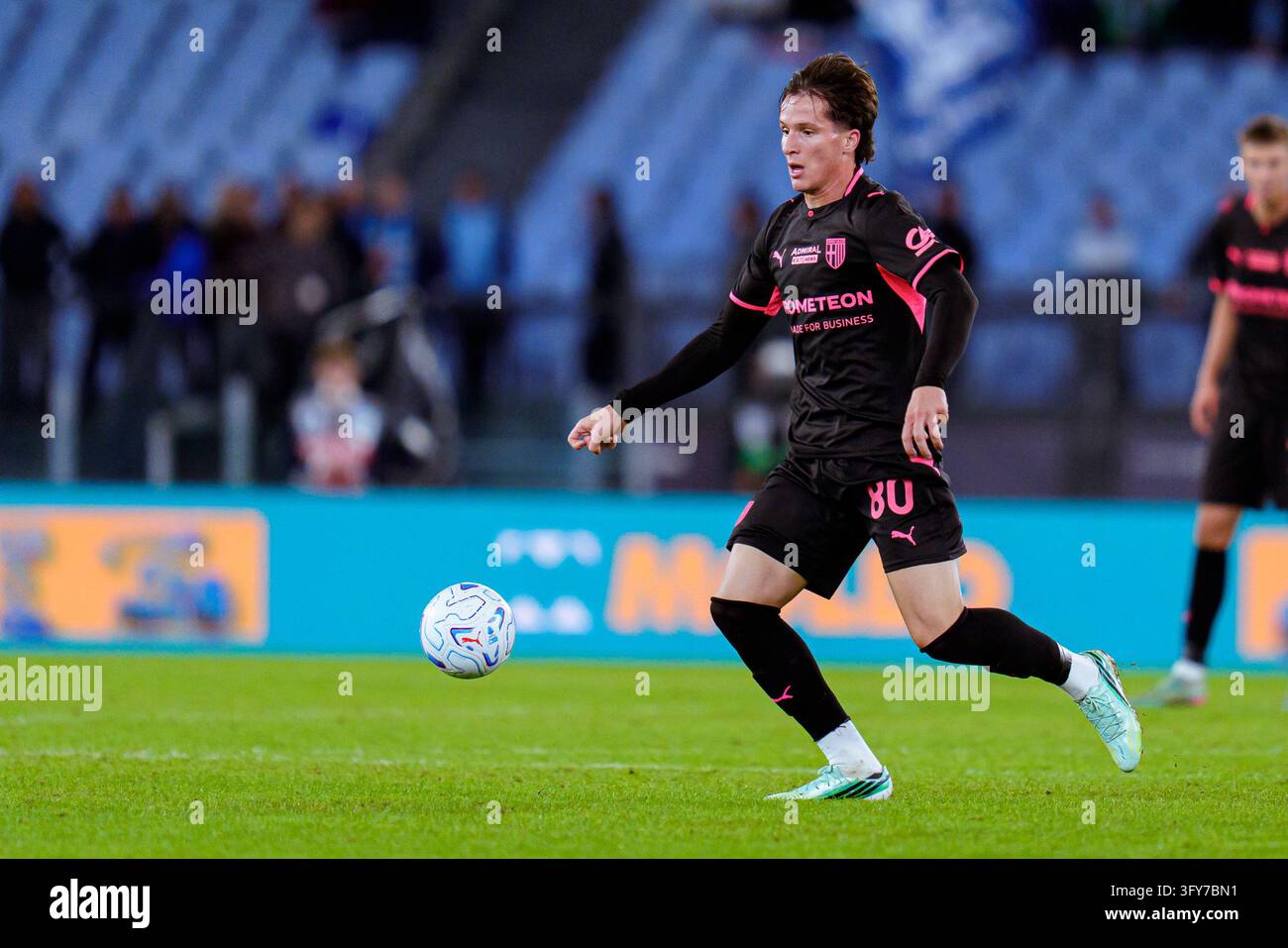 Giovanni Fabbian of Parma Calcio 1913 in action during the Serie A ...