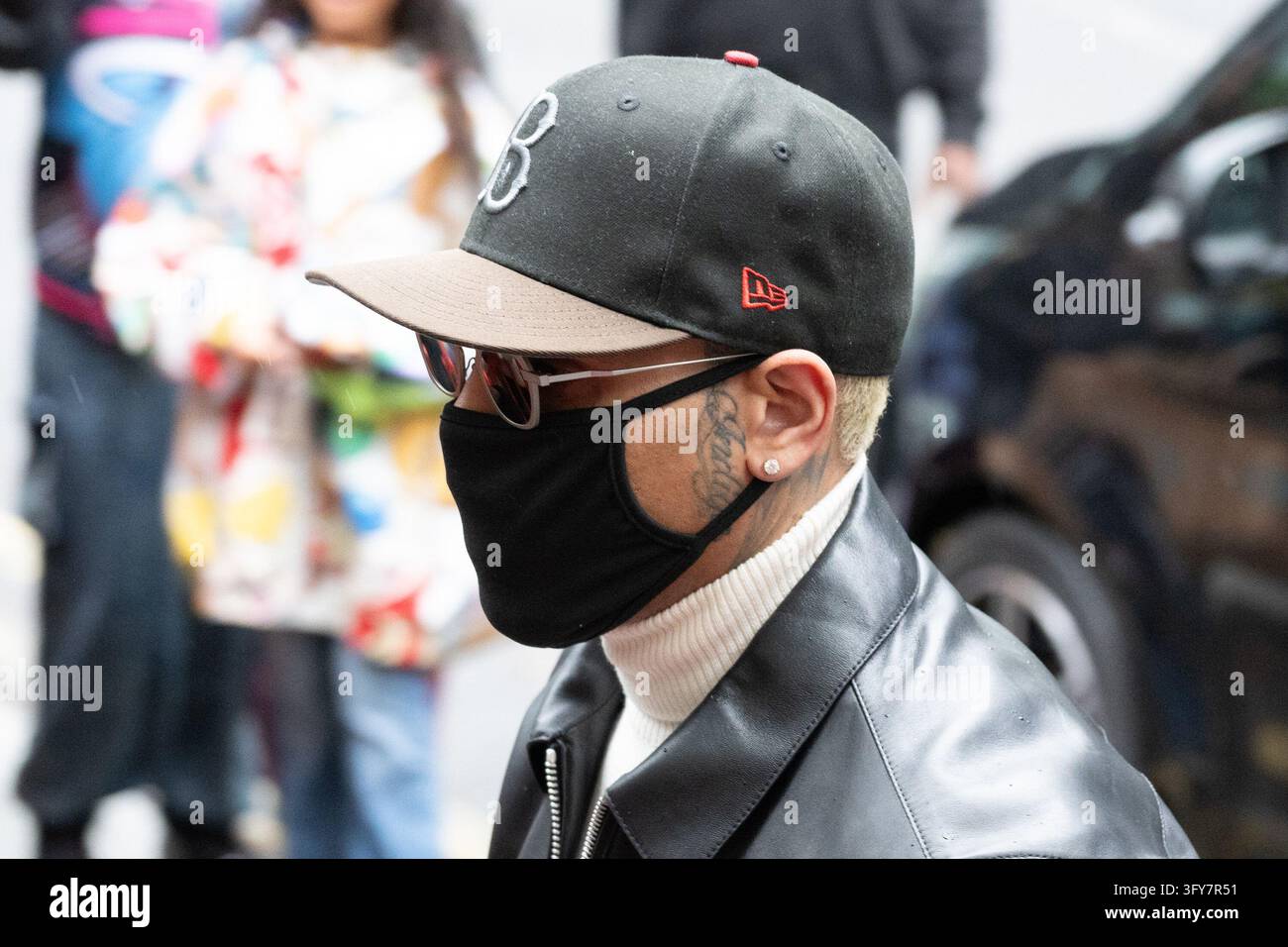 Chris Brown arrives at Southwark Crown Court in London, England. UK ...