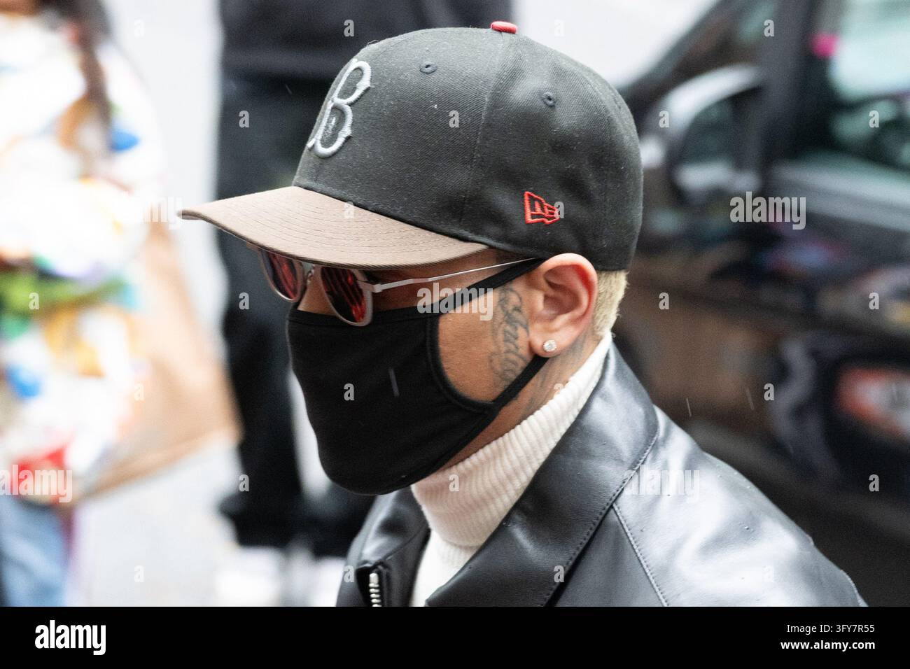 Chris Brown arrives at Southwark Crown Court in London, England. UK ...