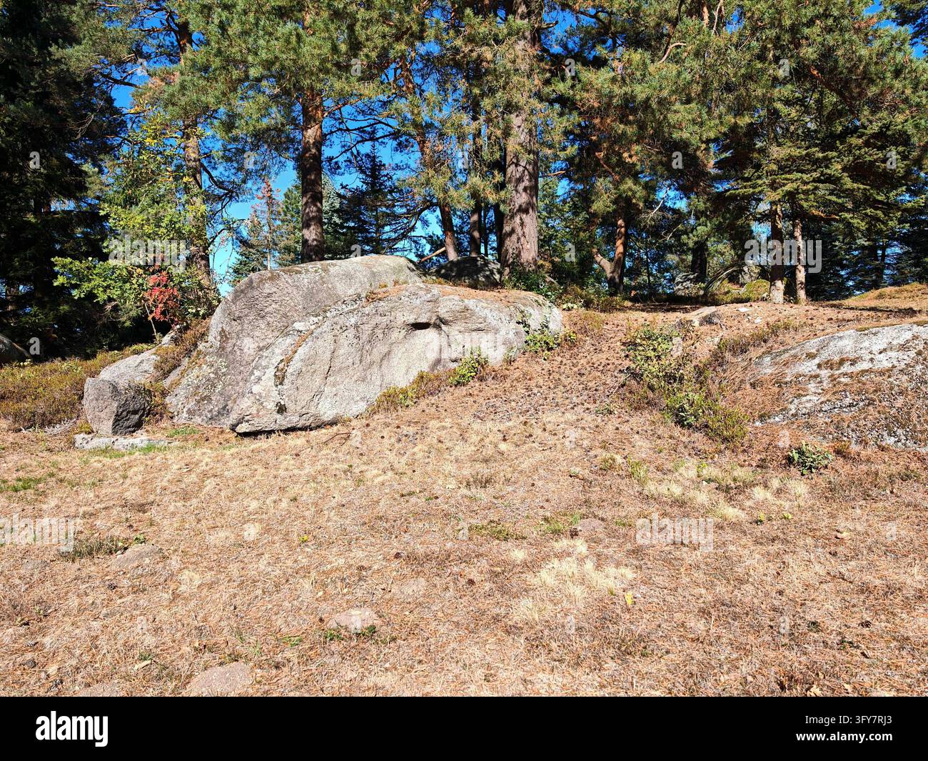 rock formation in a rocky mountain landscape in the alps rock formation ...