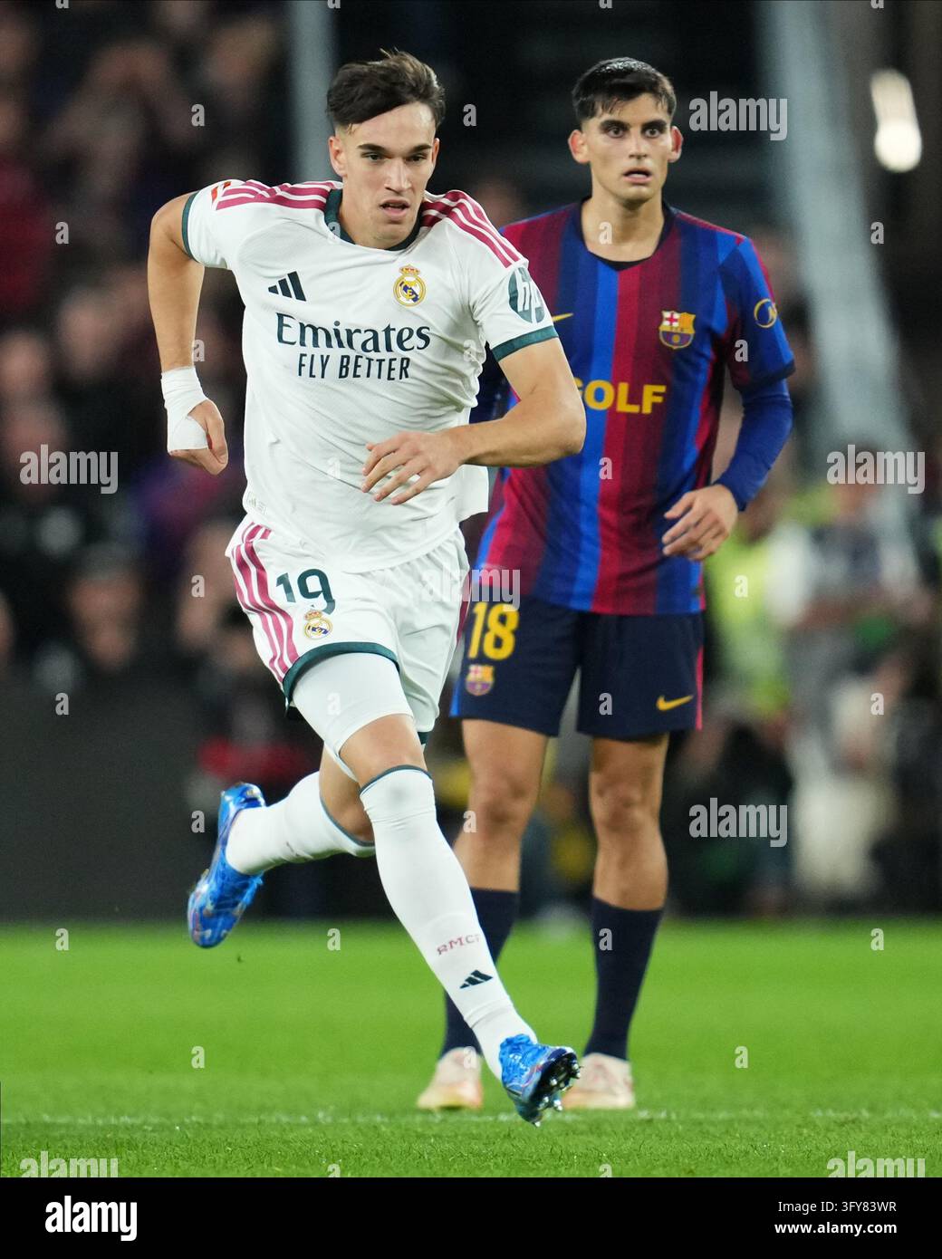 Carlos Espi of Real Madrid during the La Liga EA Sports match between ...