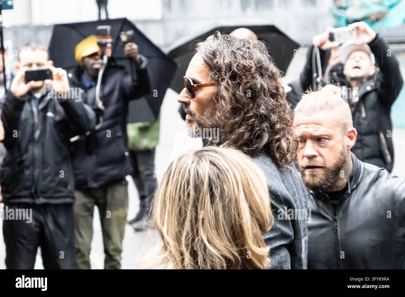 London, United Kingdom. 26th October 2026. Russell Brand arrives at ...