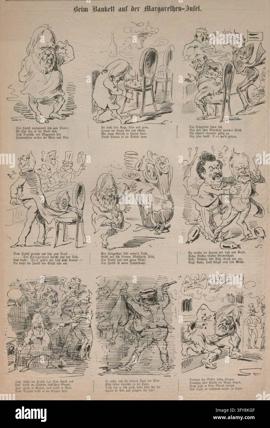Nine ink cartoon panels hi-res stock photography and images - Alamy