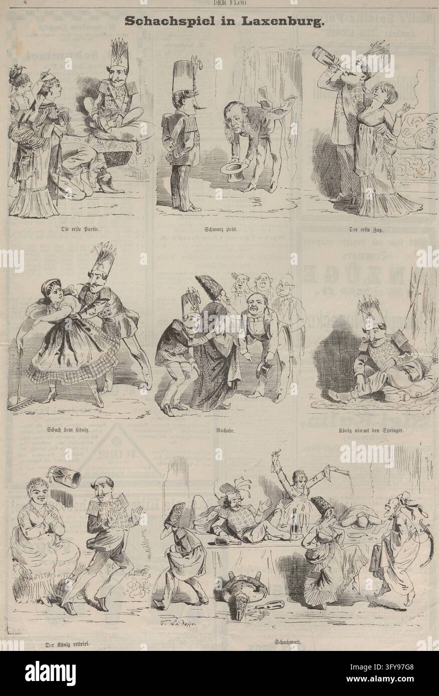 Nine ink cartoon panels hi-res stock photography and images - Alamy