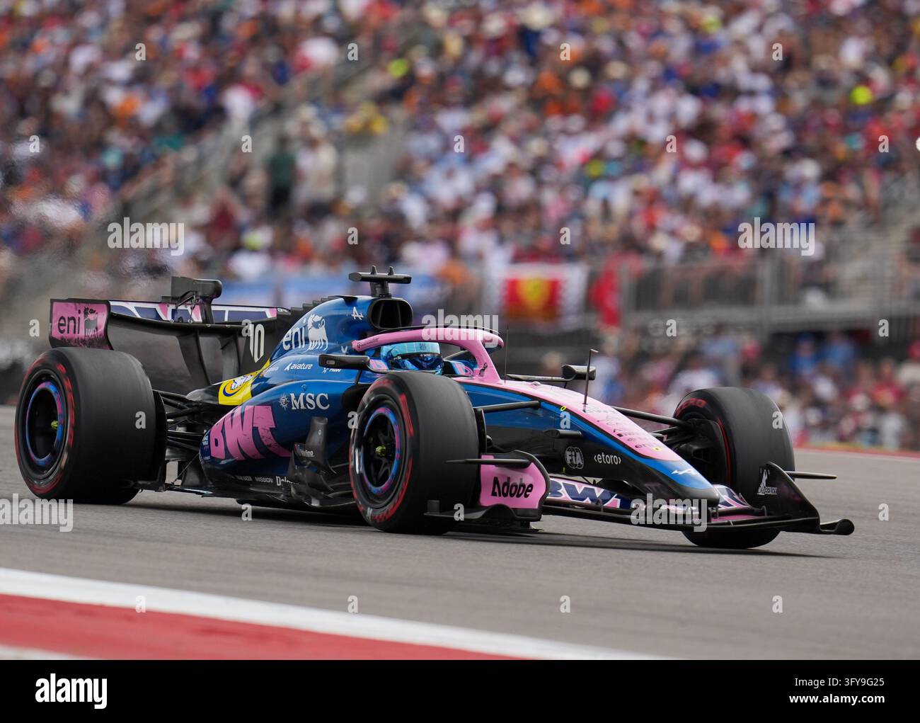 Fra Formel Pierre Gasly (FRA), BWT Alpine Formula One Team, #10 USA, Formel 1 ...