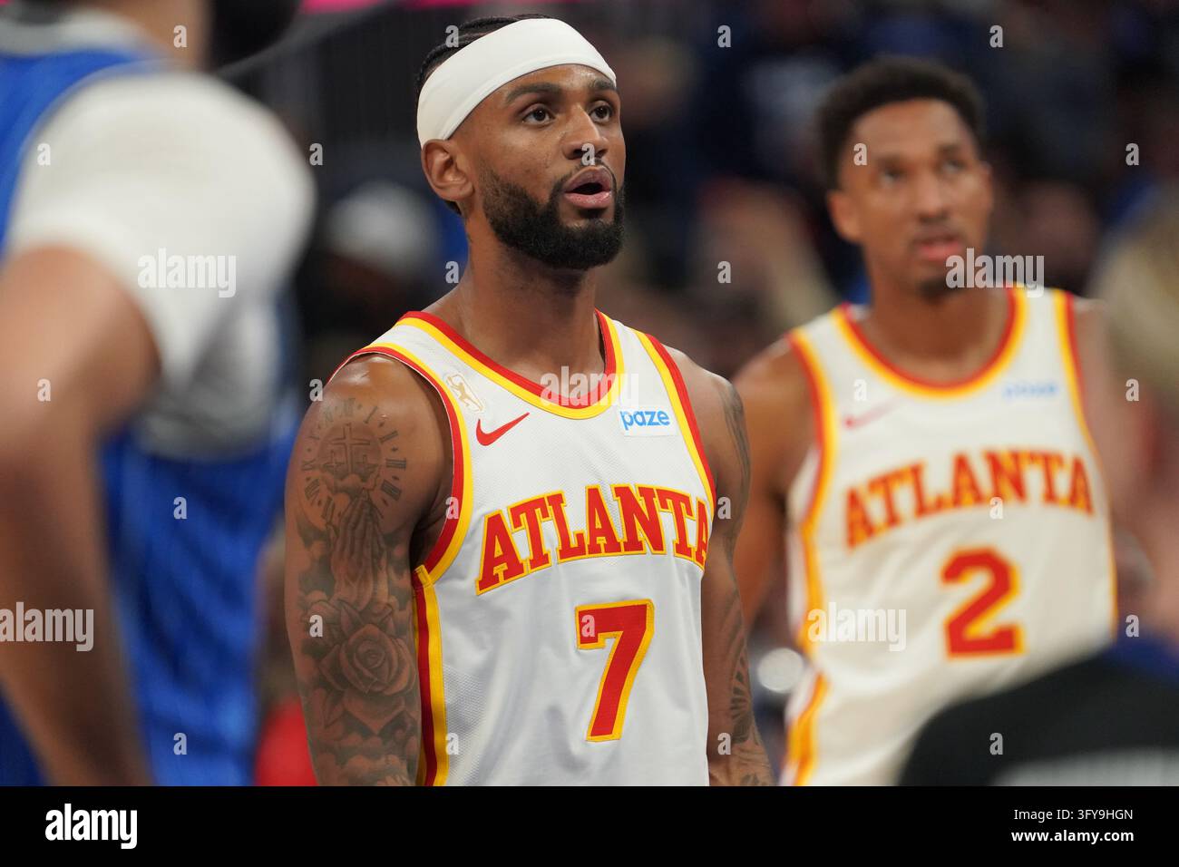Alex Walker Orlando, Florida, USA, October 21, 2026, Atlanta Hawks guard Nickeil ...