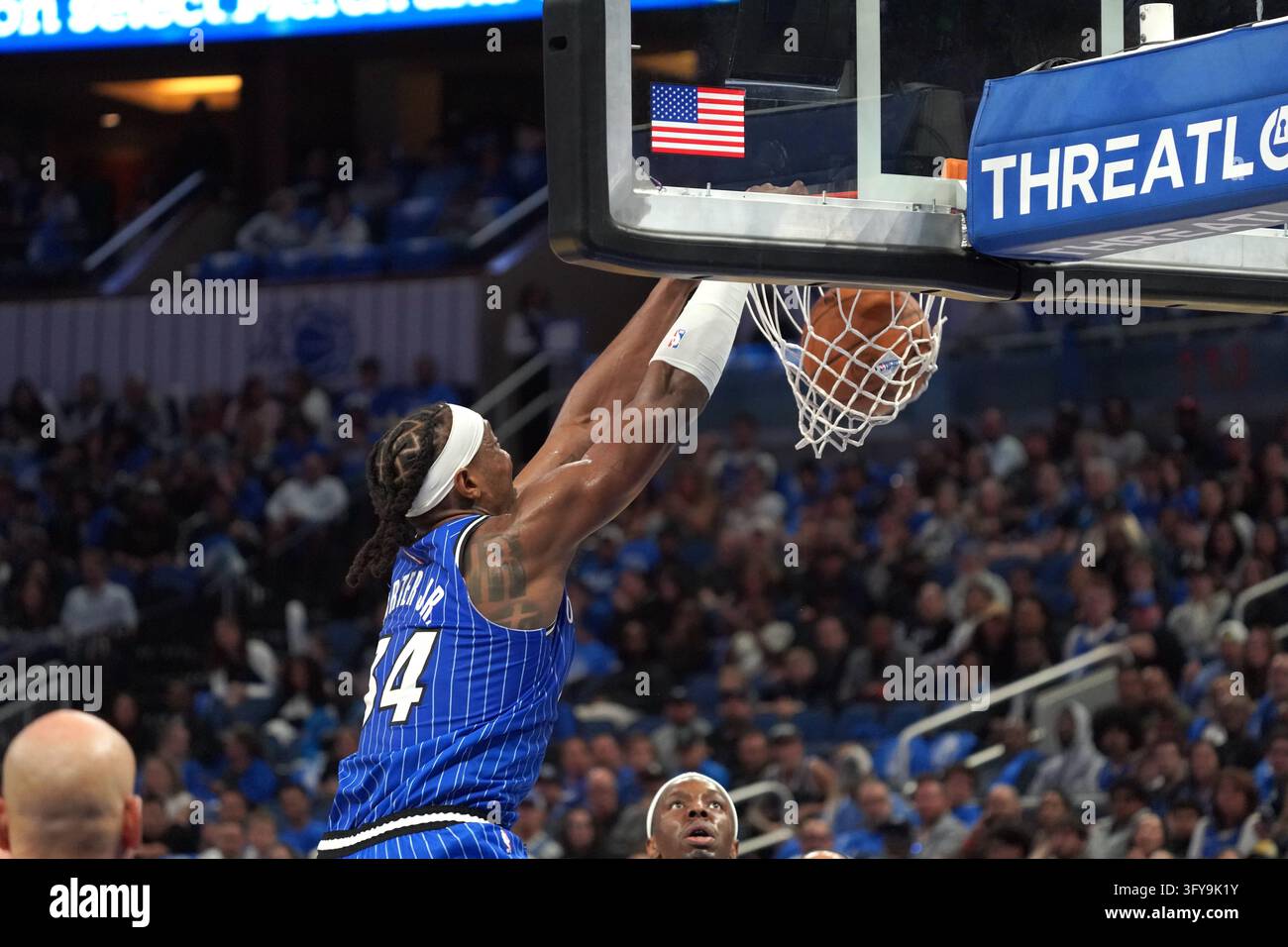 Magic Dunkers Orlando, Florida, USA, October 21, 2026, Orlando Magic center Wendell ...