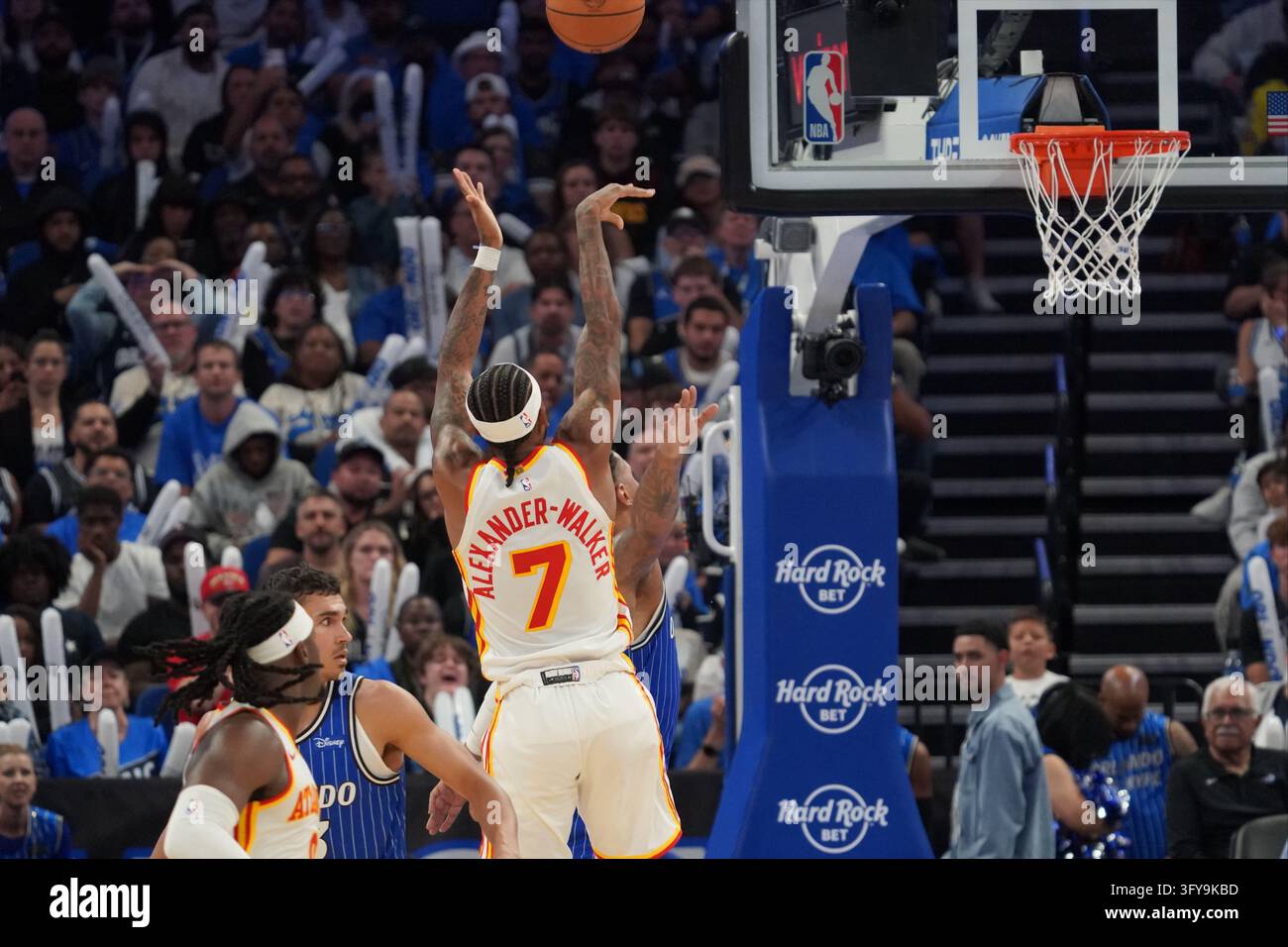 Alex Walker Orlando, Florida, USA, October 21, 2026, Atlanta Hawks guard Nickeil ...