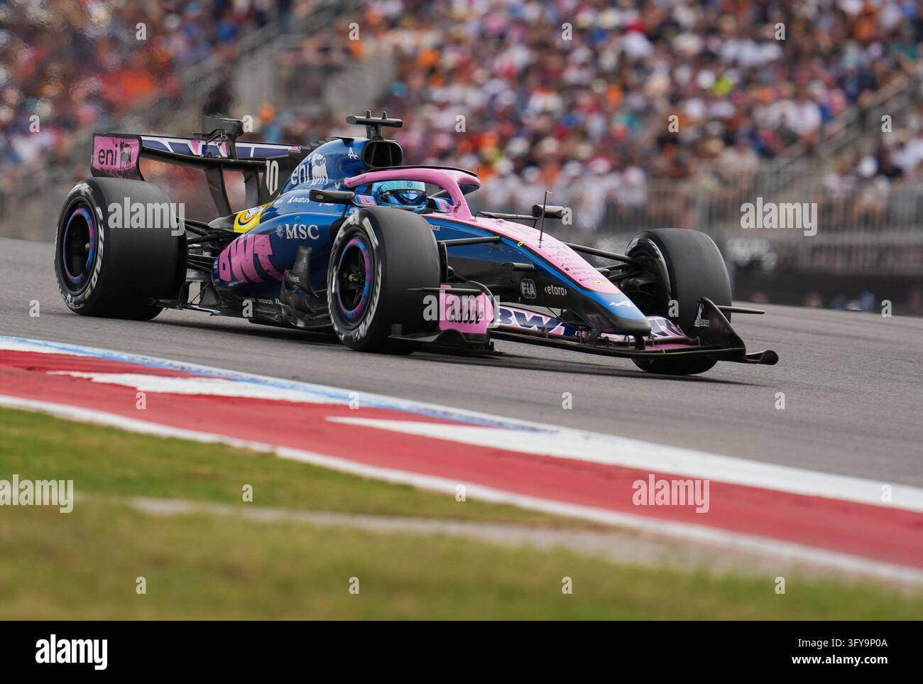 Fra Formel Pierre Gasly (FRA), BWT Alpine Formula One Team, #10 USA, Formel 1 ...