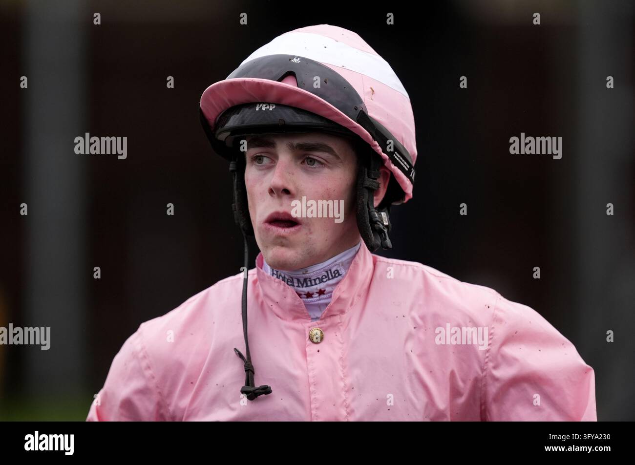 Countdown Team Jockey Sean Dylan Bowen after the Hamish's Birthday Countdown Handicap ...