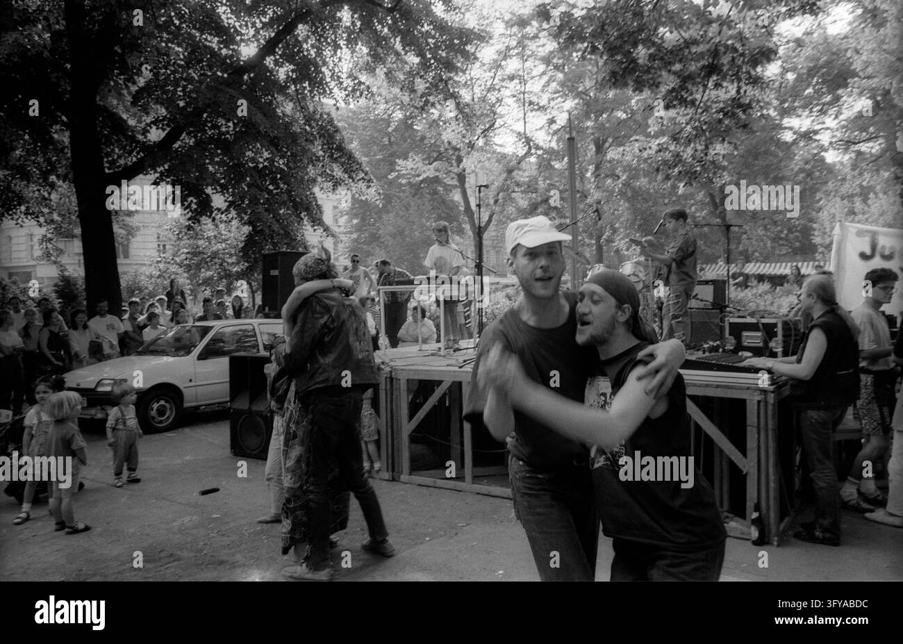 Helmholtzplatz Fest Deutschland, Berlin, 15.05.1993, Fest auf dem ...