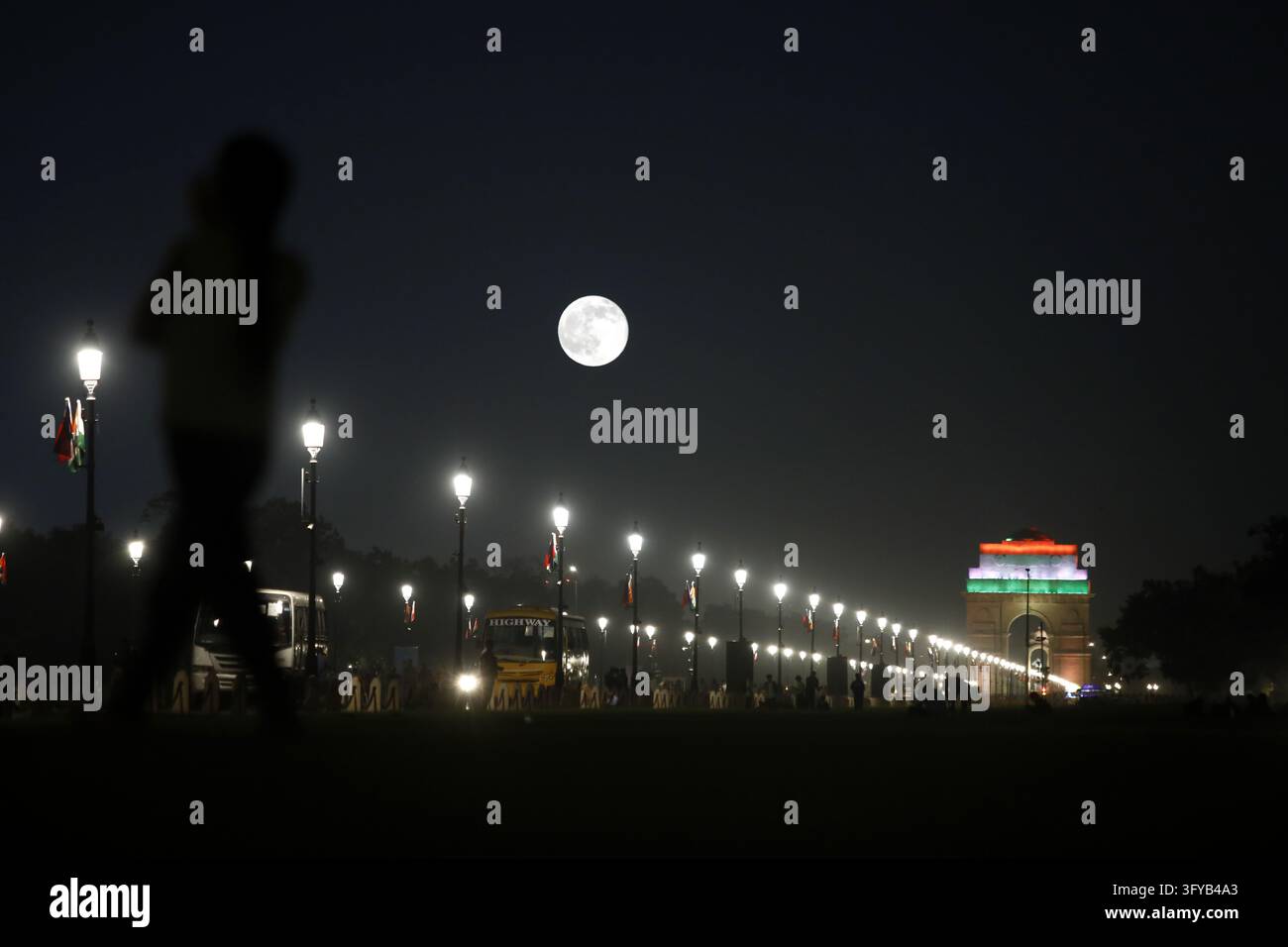 NEW DELHI, INDIA - OCTOBER 26, 2026: A view of the iconic India Gate in ...