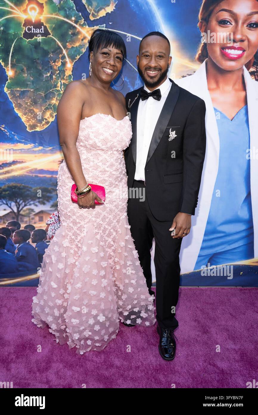 Actor Taver Certified Trichologist Johanna Faruq, Actor / Producer Rashad Todd ...