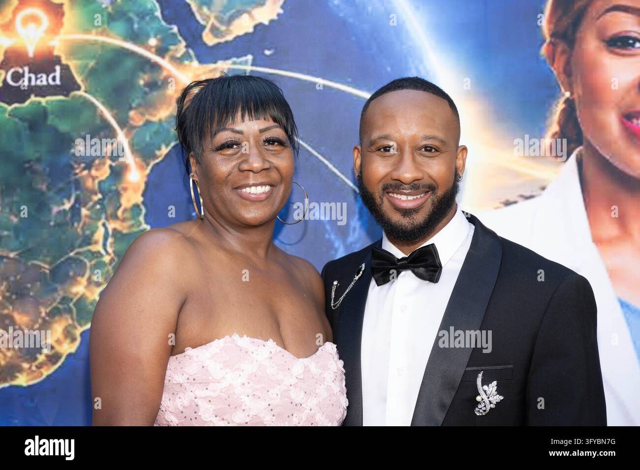 Actor Taver Certified Trichologist Johanna Faruq, Actor / Producer Rashad Todd ...