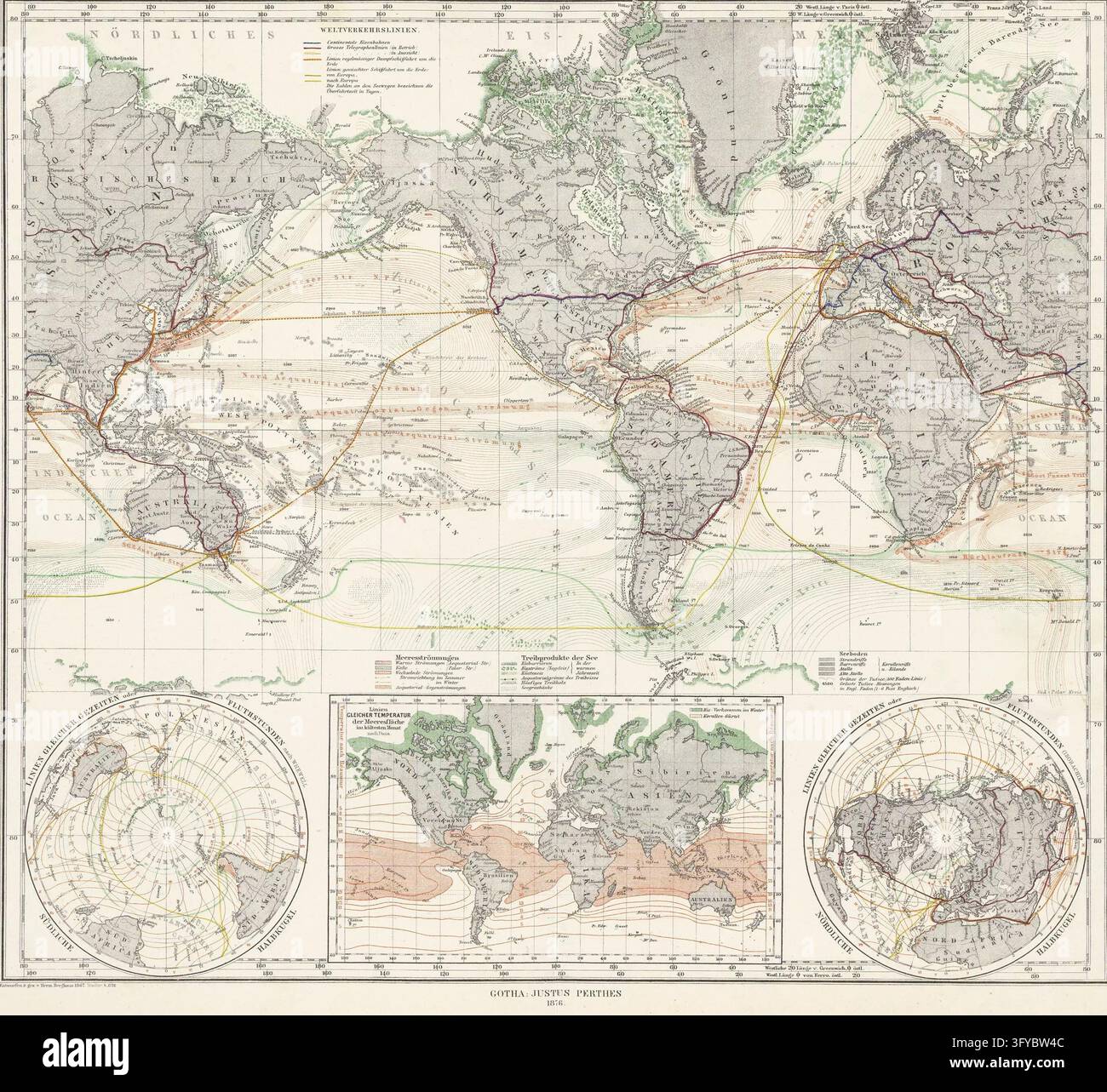 Inset On Maps Example Inset polar maps hi-res stock photography and images - Alamy