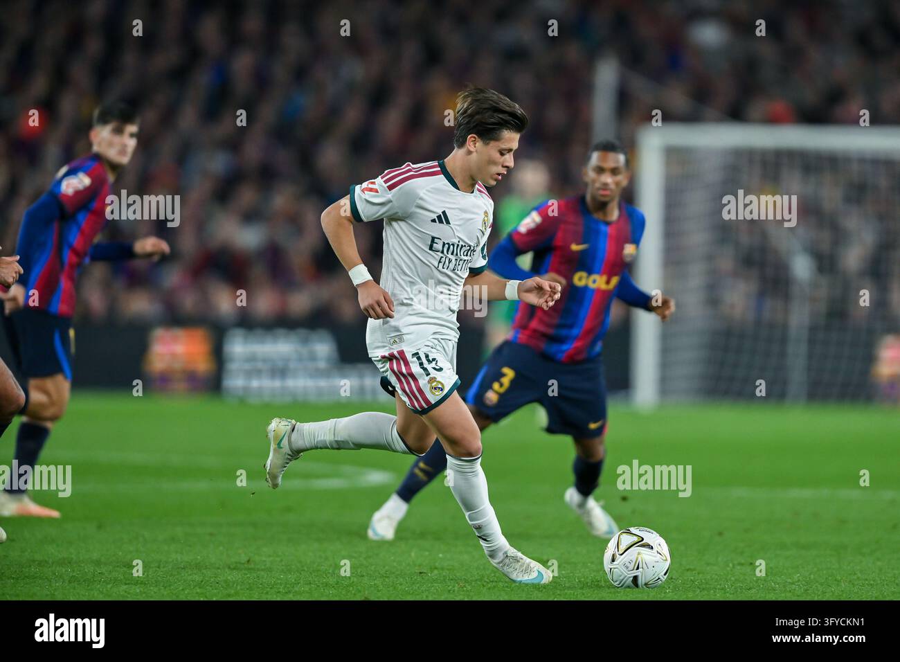 FC BARCELONA vs REAL MADRID OCTOBER 25 ,2026 Arda Guler (15) of Real ...