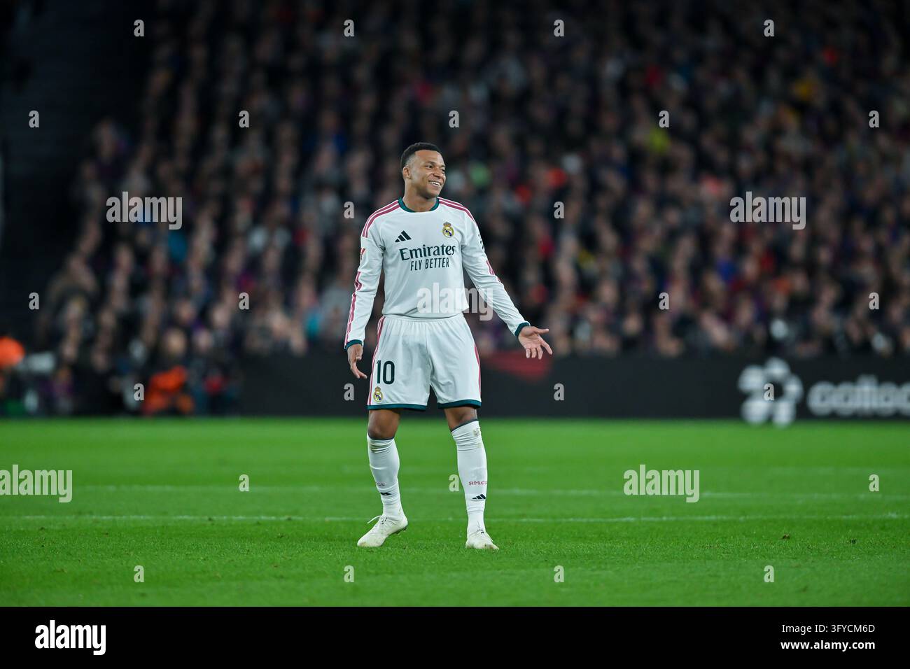 FC BARCELONA vs REAL MADRID OCTOBER 25 ,2026 Mbappe (10) of Real Madrid ...
