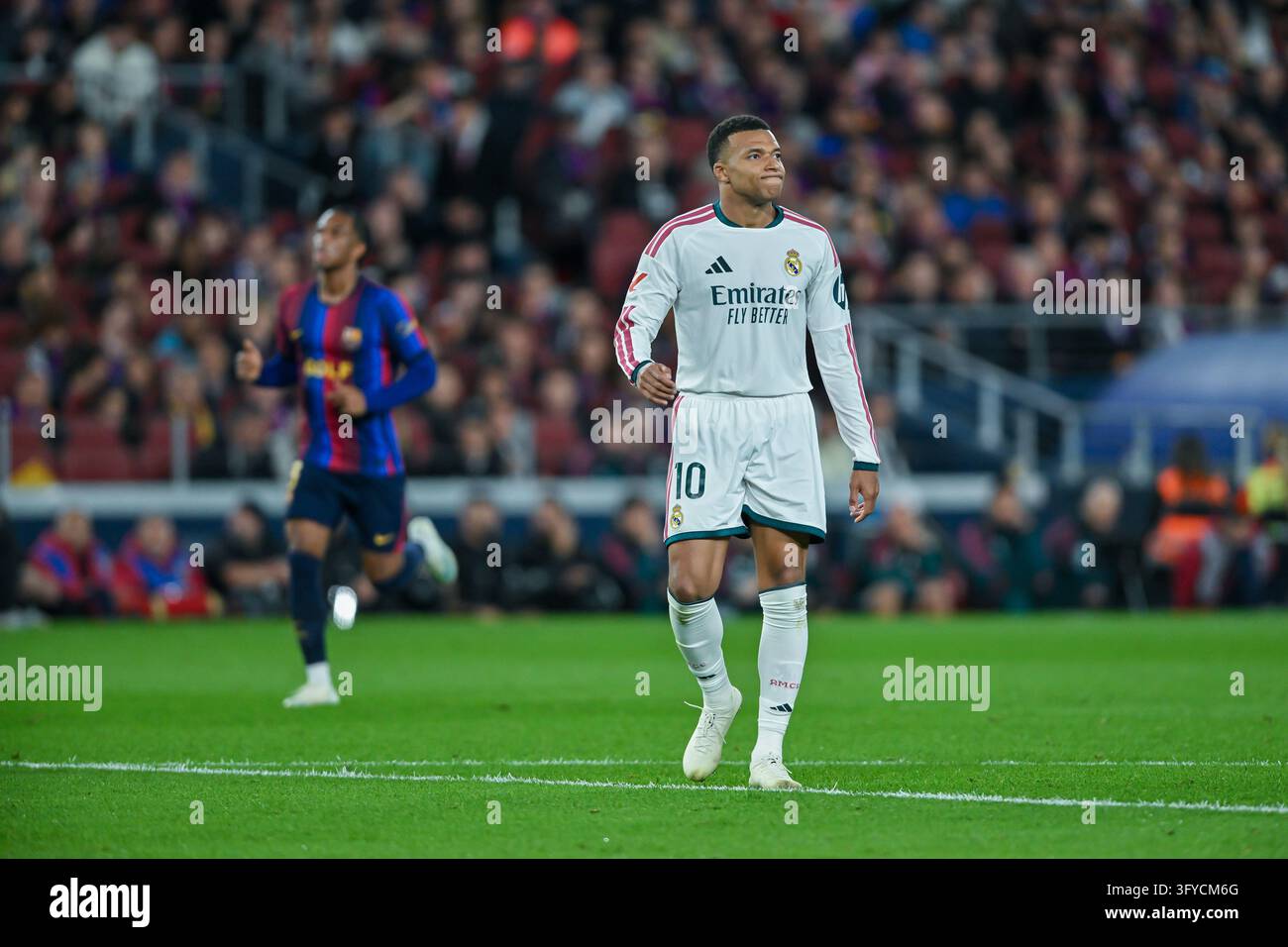 FC BARCELONA vs REAL MADRID OCTOBER 25 ,2026 Mbappe (10) of Real Madrid ...