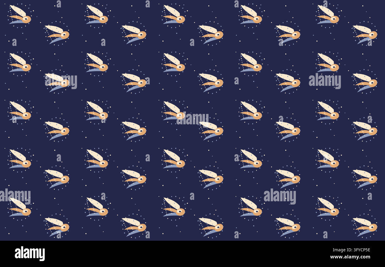 Comet tails textile pattern hi-res stock photography and images - Alamy