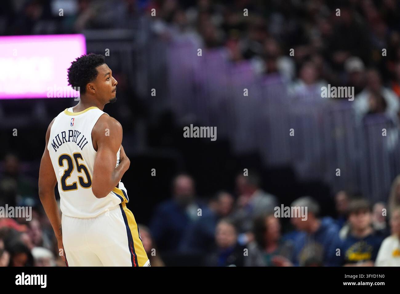 New Orleans Pelicans forward Trey Murphy III (25) in the second half of ...