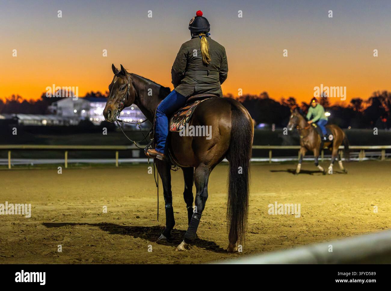 October 11, 2026, Lexington, Ky, USA: Trainer Cherie DeVaux during ...