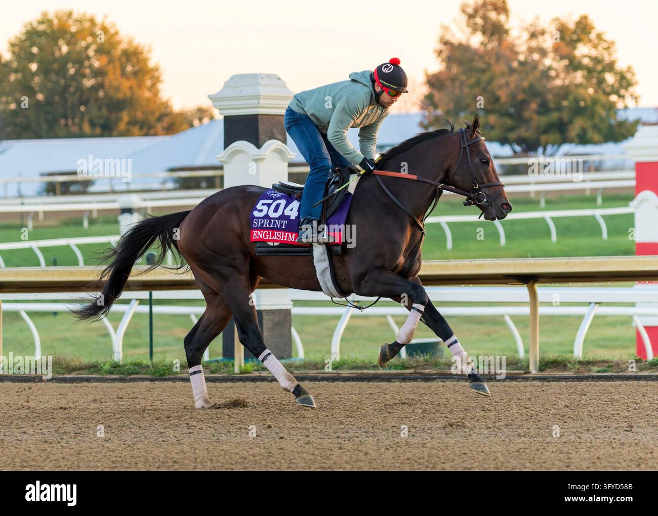 October 11, 2026, Lexington, Ky, USA: Englishman exercises in ...