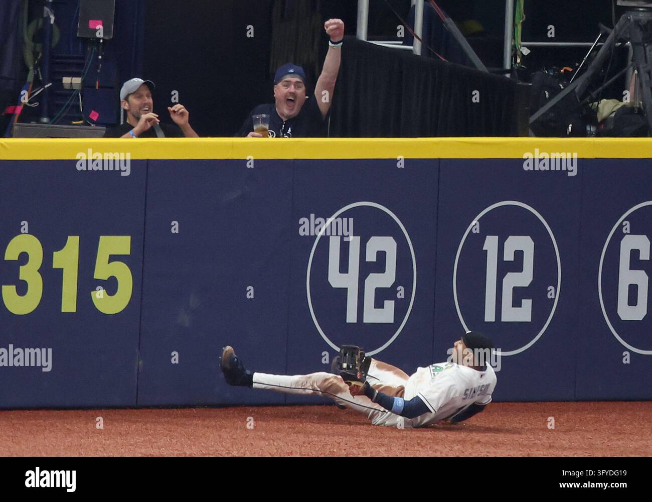 St Petersburg, United States. 26th Oct, 2026. Tampa Bay Rays left ...