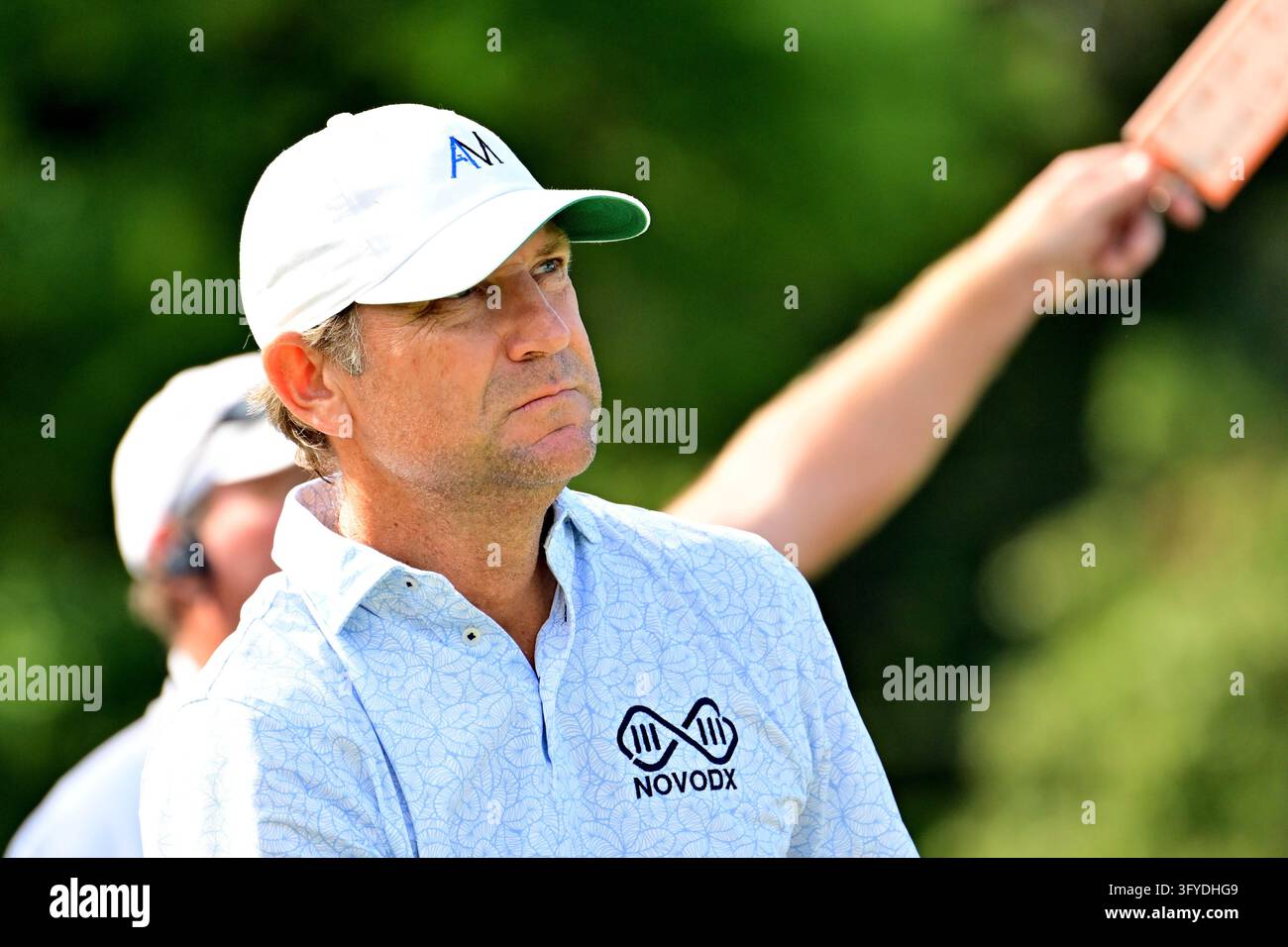 ST. LOUIS, MO - OCTOBER 25: Golfer George McNeill watches his balloter ...