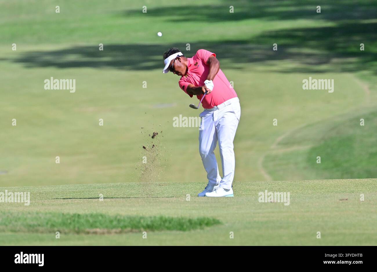 ST. LOUIS, MO - OCTOBER 25: Golfer Thongchai Jade of Thailand hits his ...