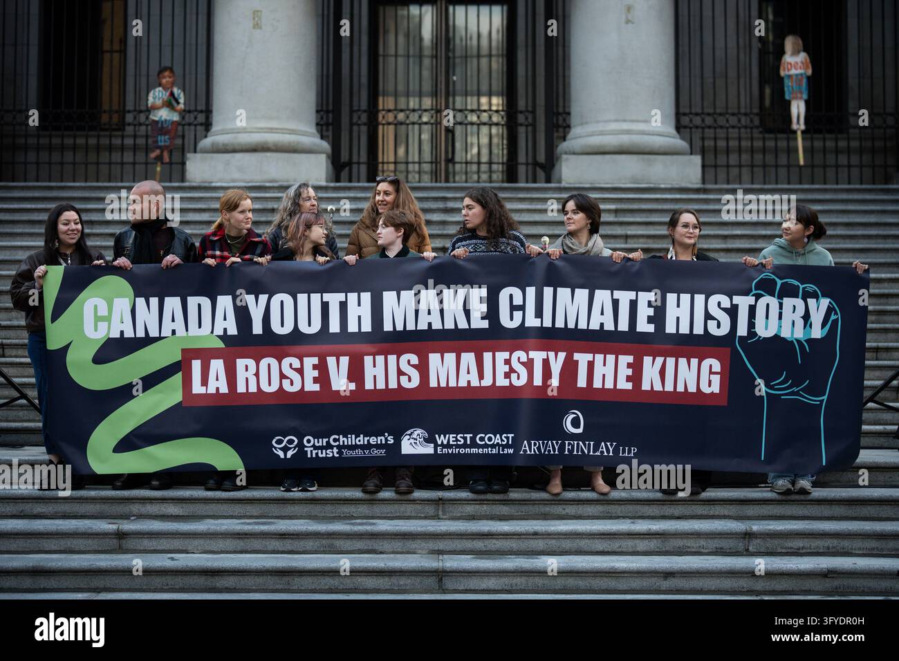Plaintiffs from the La Rose v. His Majesty the King court case rally in ...