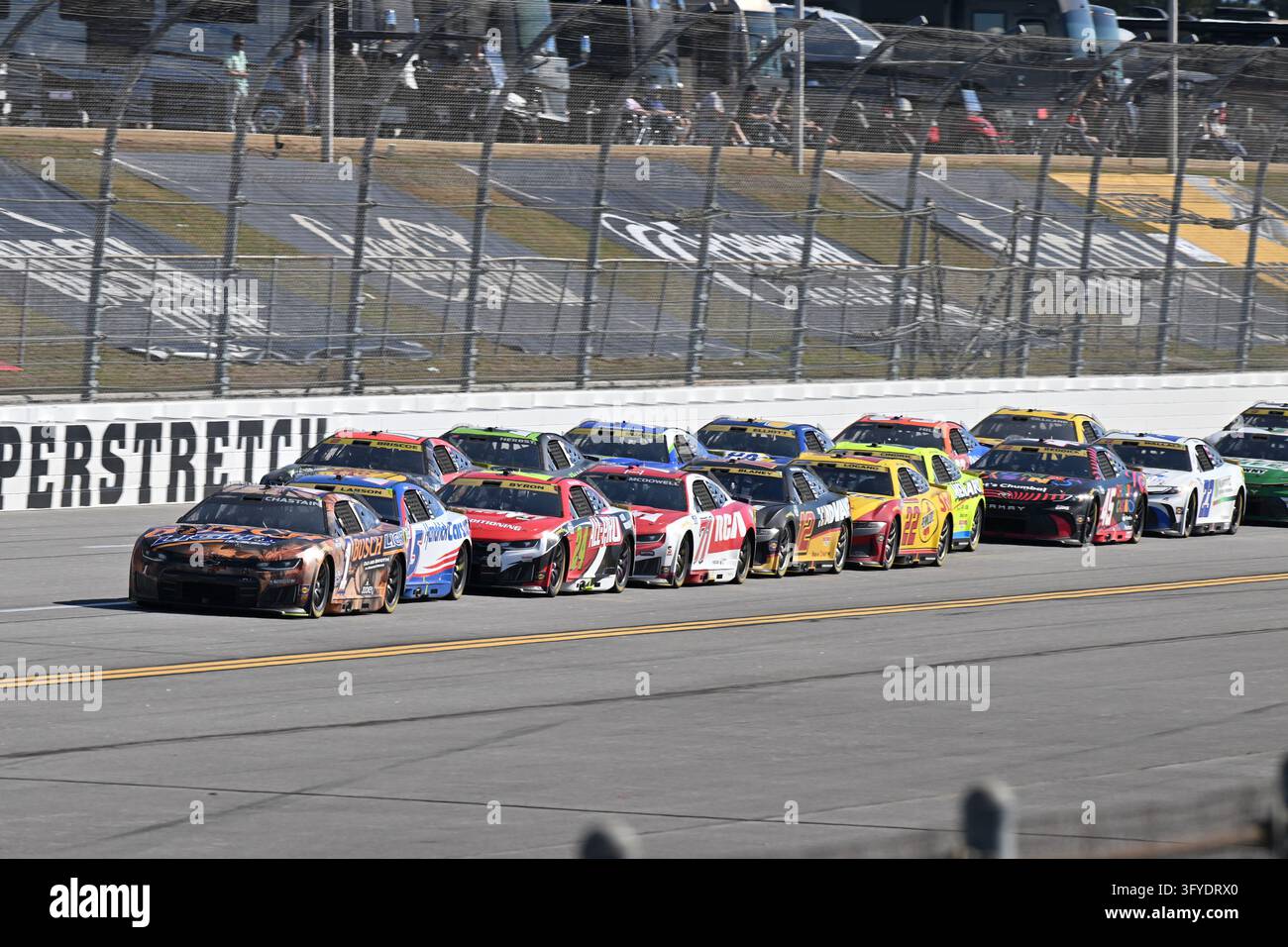 TALLADEGA, AL - OCTOBER 25: Ross Chastain (#1 TrackHouse Racing Busch ...