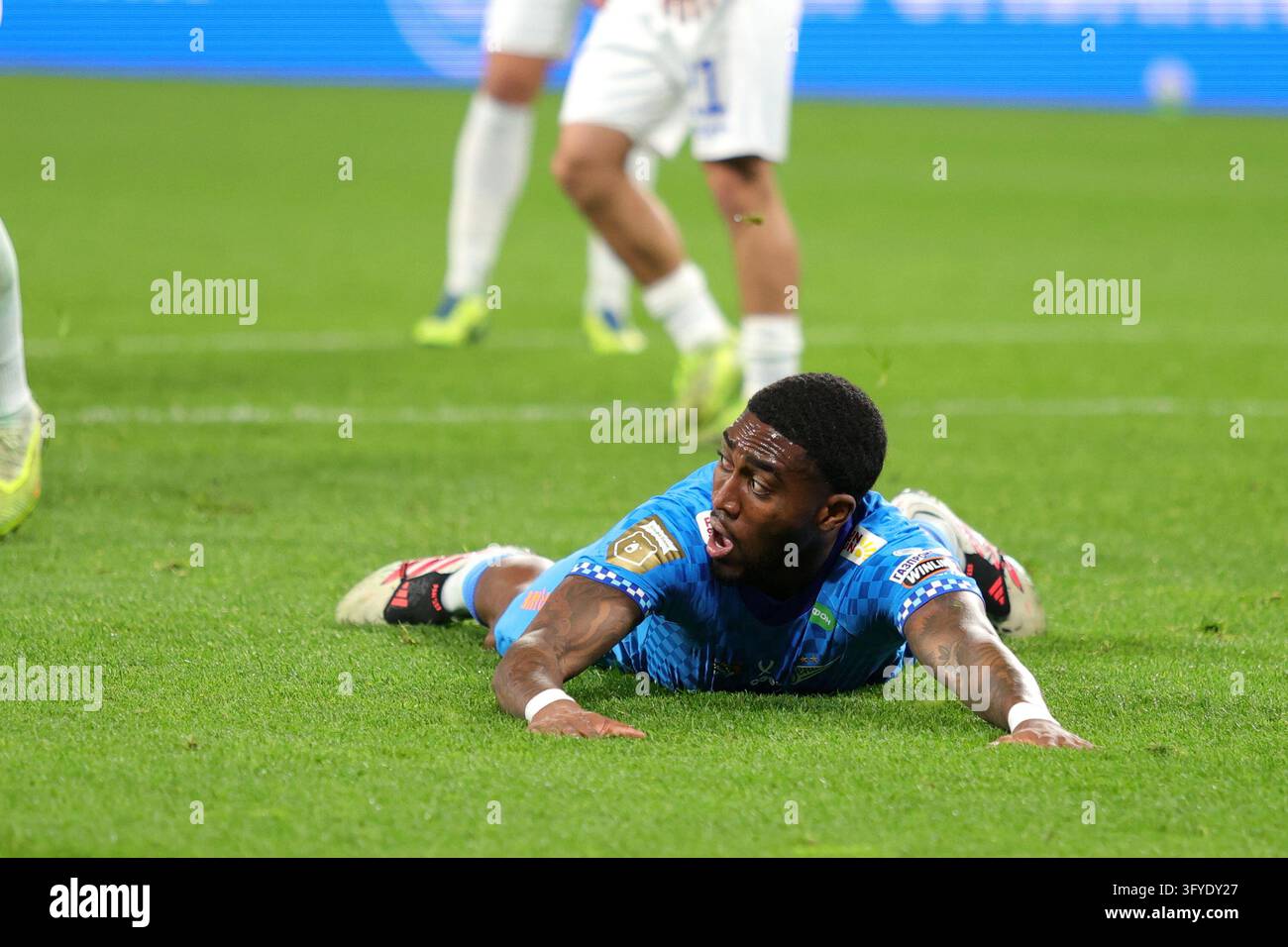 Kevin Andrade (25) of Zenit seen during the Russian Premier League ...