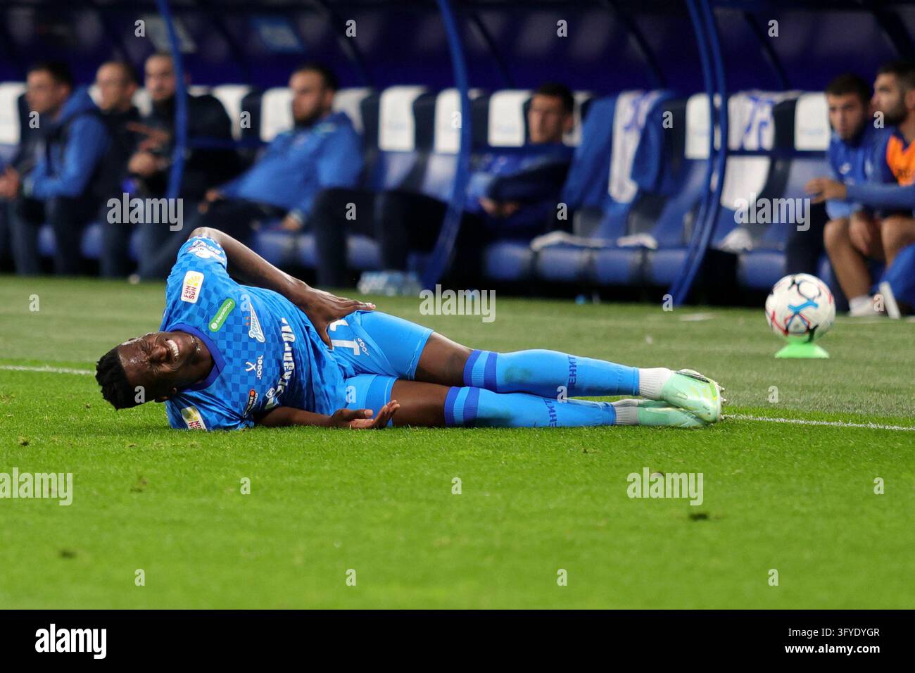 Luiz Henrique (11) of Zenit reacts during the Russian Premier League ...