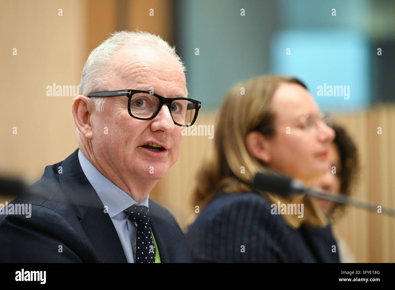 Australian Broadcasting Corporation (ABC) Managing Director Hugh Marks ...
