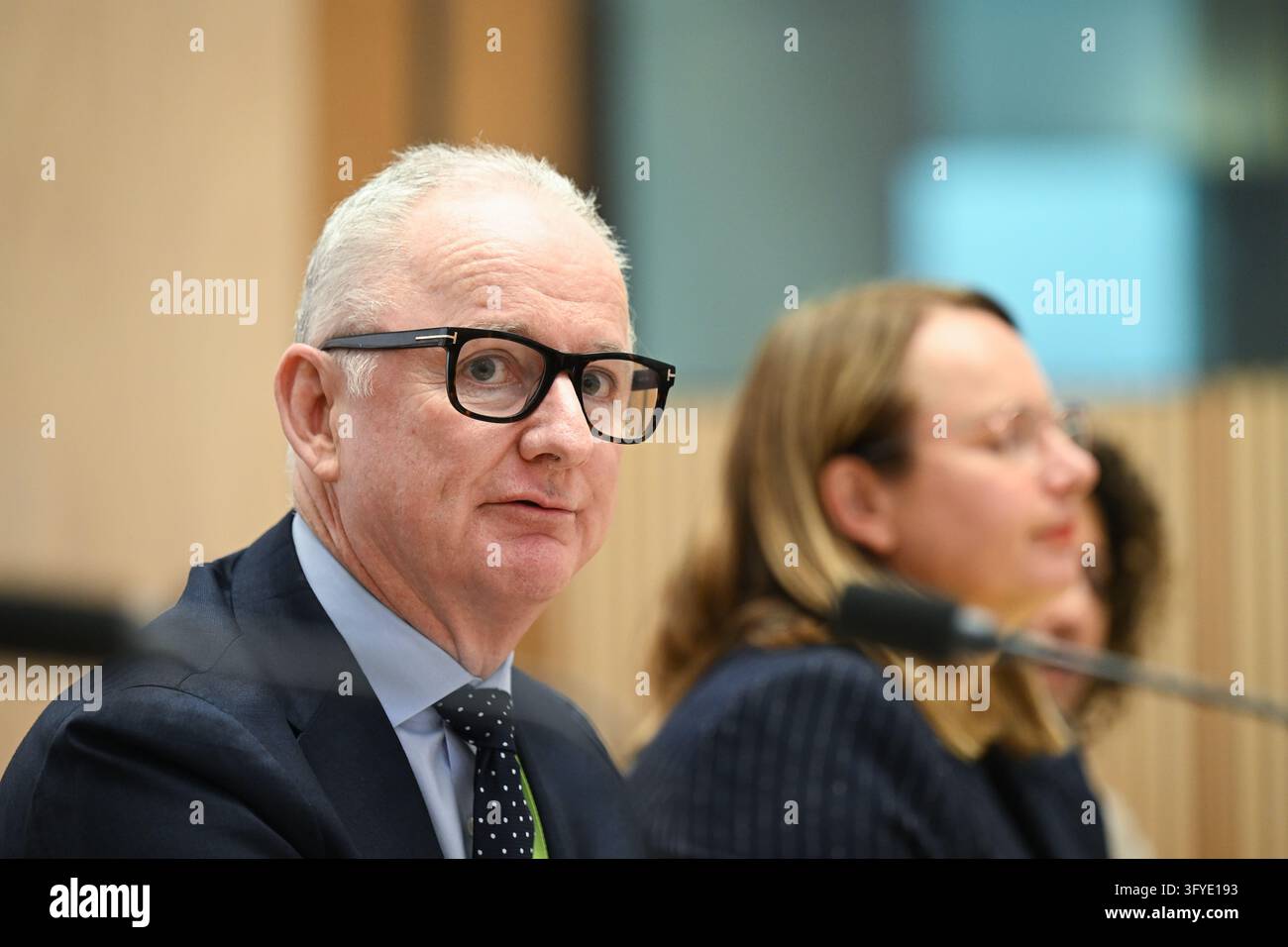 Australian Broadcasting Corporation (ABC) Managing Director Hugh Marks ...