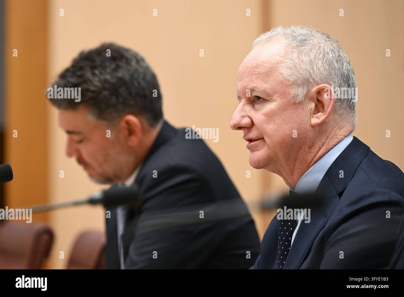 Australian Broadcasting Corporation (ABC) Managing Director Hugh Marks ...